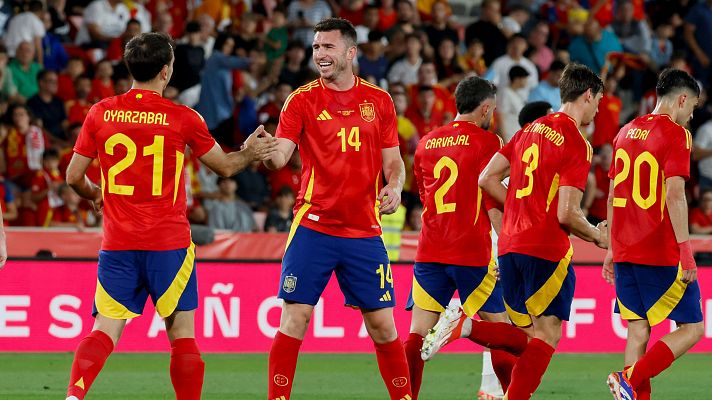 Telediario 1 - Laporte, seria duda para el debut de España en la Eurocopa
