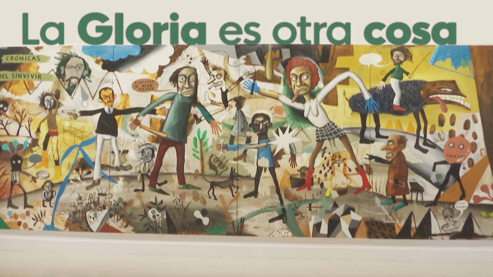 Exposición "La Gloria es otra cosa" de Matías Sánchez