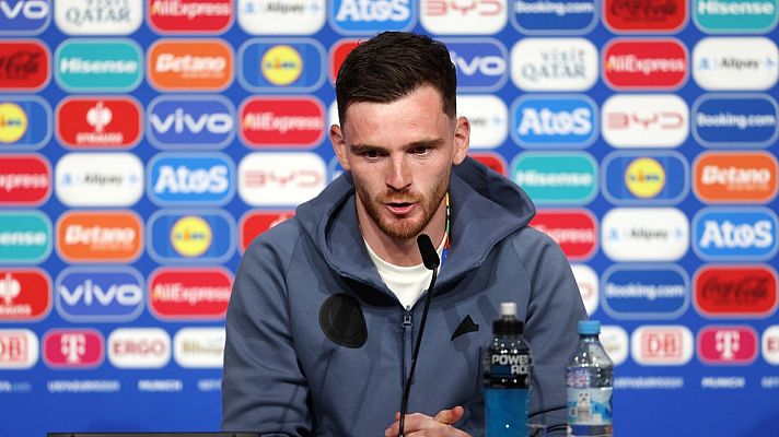 Telediario 2 - Andrew Robertson sobre el Alemania-Escocia: "Hemos esperado mucho tiempo este partido"