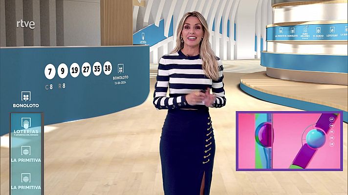 Loterías - Sorteo de la Lotería Nacional, Bonoloto, Primitiva y Jóker del 13/06/2024