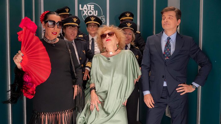 Late Xou con Marc Giró - En el ascensor con Rossy de Palma y Marisa Paredes