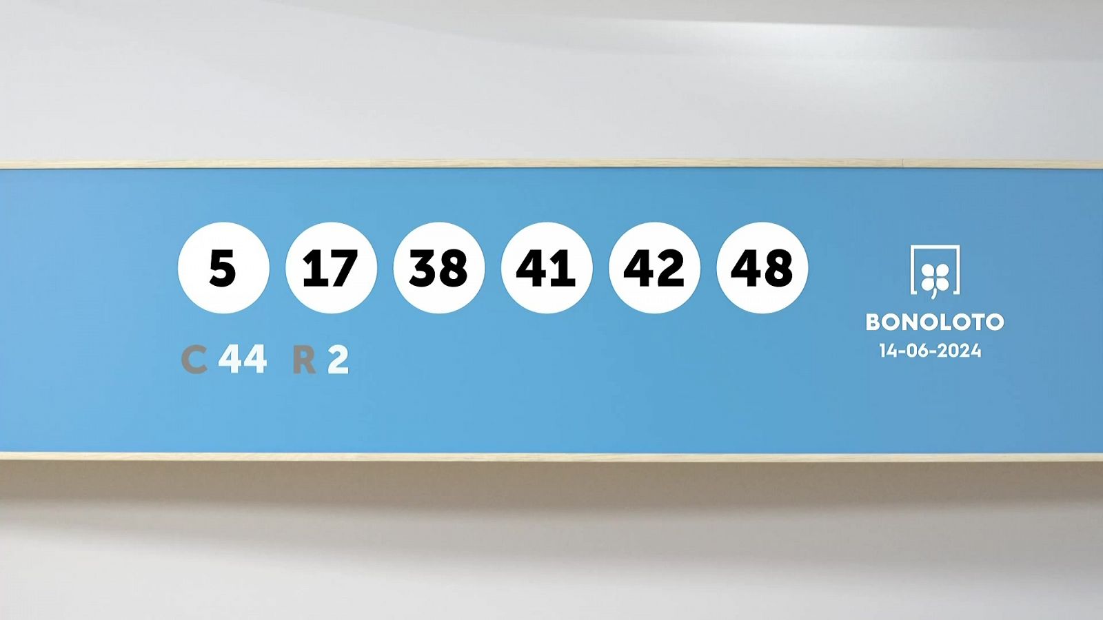 Sorteo de la Lotería Bonoloto del 14/06/2024 - Ver ahora