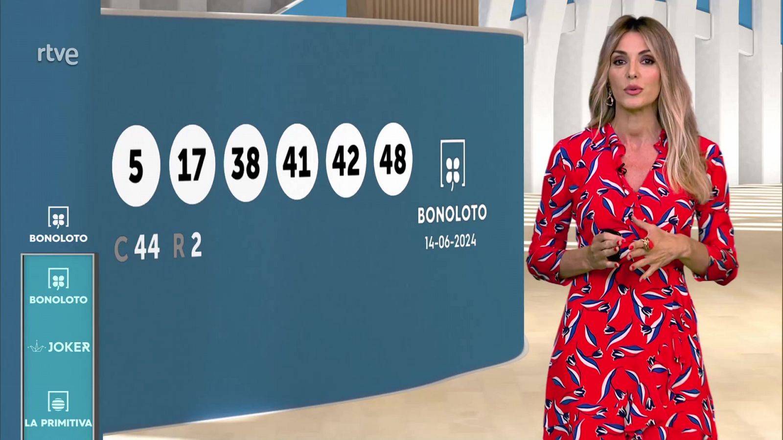 Sorteo de la Bonoloto y Euromillones: 014/06/2024