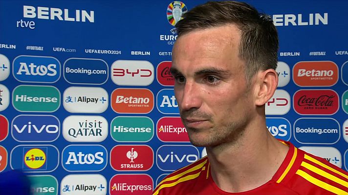 Eurocopa - Fabián, MVP del partido ante Croacia, explica como vio su golazo desde dentro