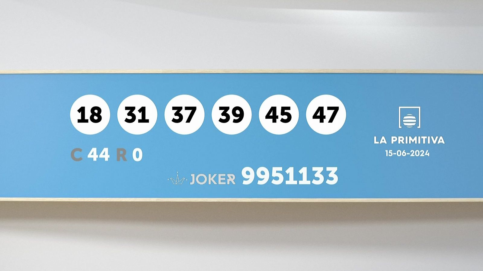 Sorteo de la Lotería Primitiva y Joker del 15/06/2024 - Ver ahora