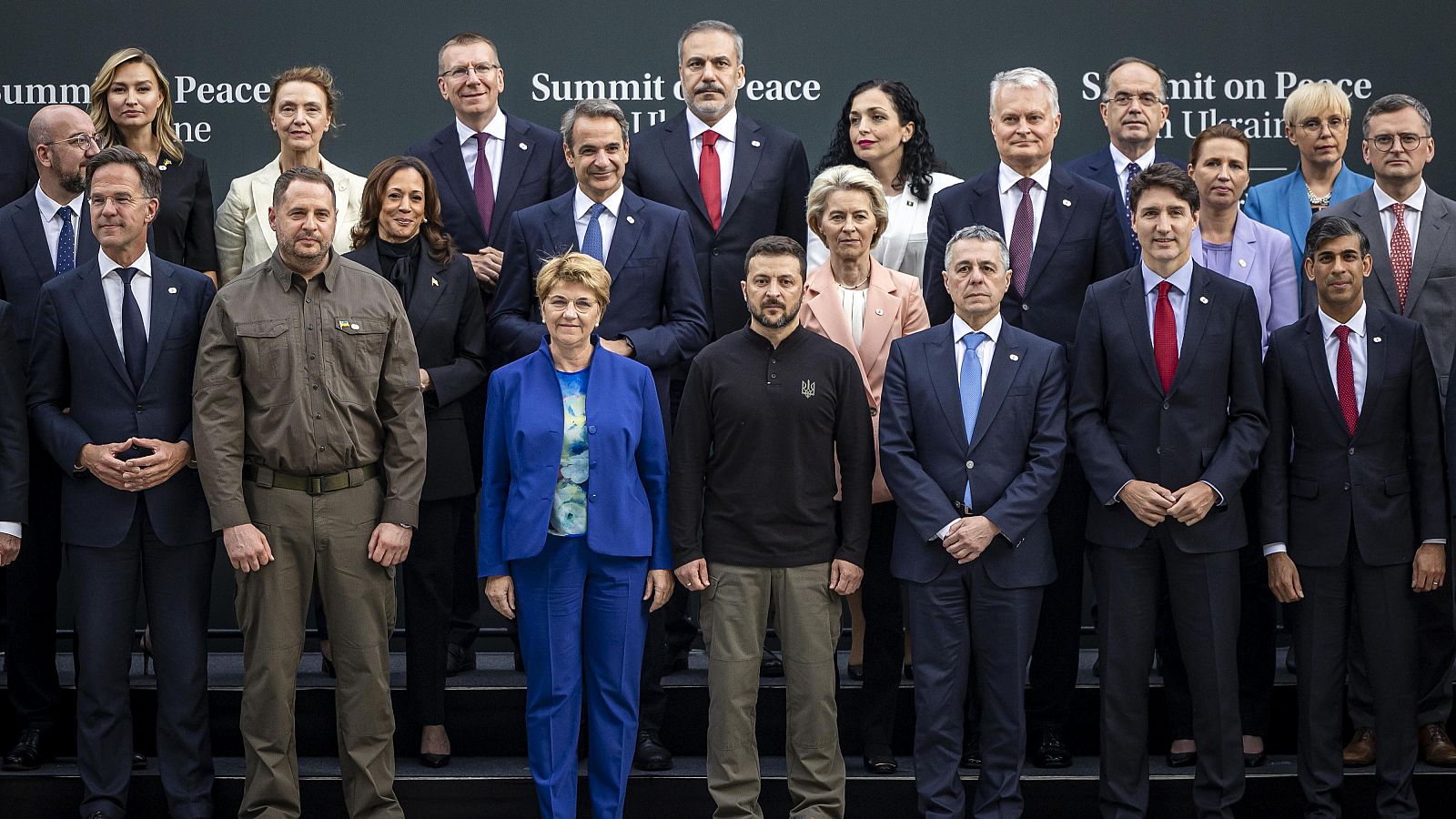 Arranca la cumbre por la paz en Ucrania en Suiza