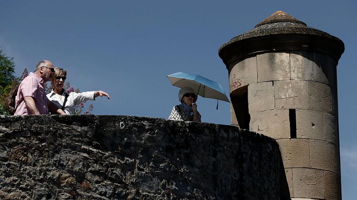 Las temperaturas suben en el norte y bajan en el área mediterránea