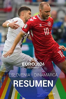 Eurocopa - Eslovenia - Dinamarca: resumen | Grupo C - Eurocopa 2024