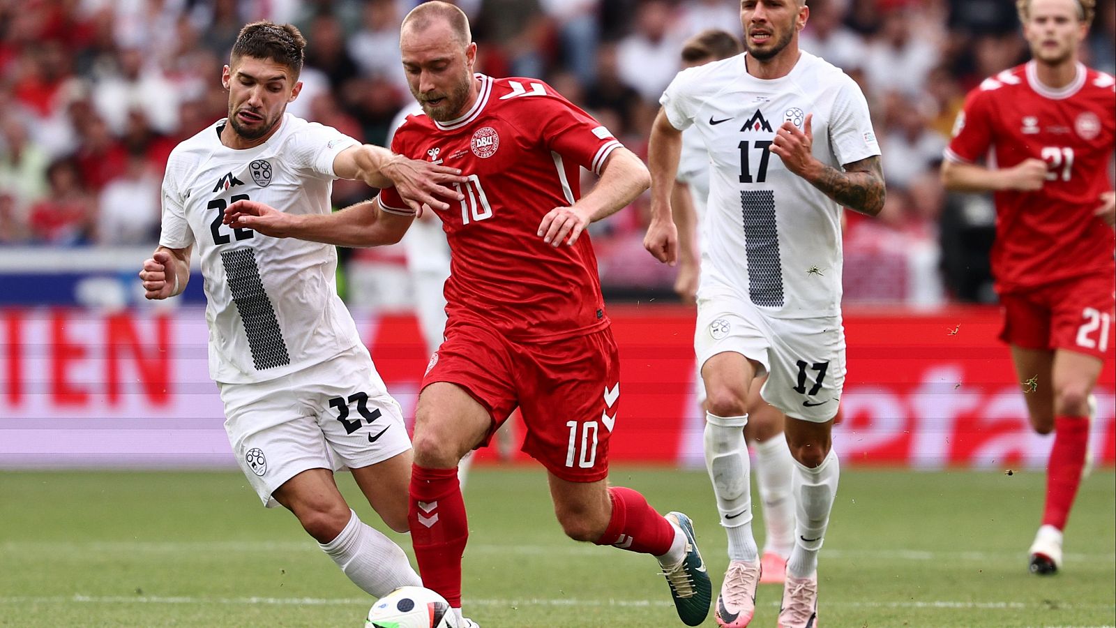 Eslovenia - Dinamarca: resumen | Eurocopa 2024 - Grupo C - Eurocopa | Ver
