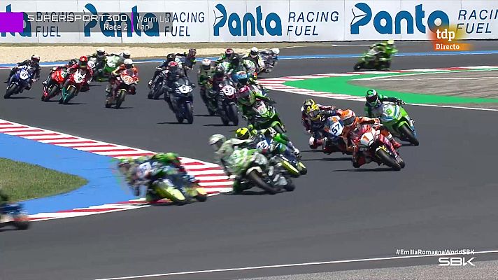 Mundial de Superbike - Campeonato del Mundo. Circuito de Misano. WorldSSP300 2ª Carrera