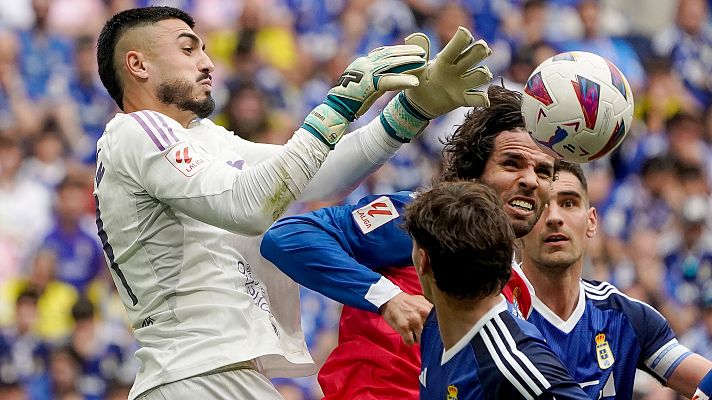 Oviedo - Espanyol: resumen ida final playoff ascenso Primera