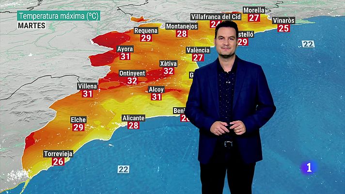 L'informatiu - Comunitat Valenciana - El tiempo en la Comunitat Valenciana - 17/06/2024