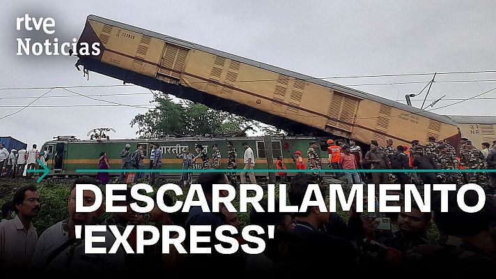 Una colisión entre dos trenes en la India deja al menos 15 muertos y más de 20 heridos