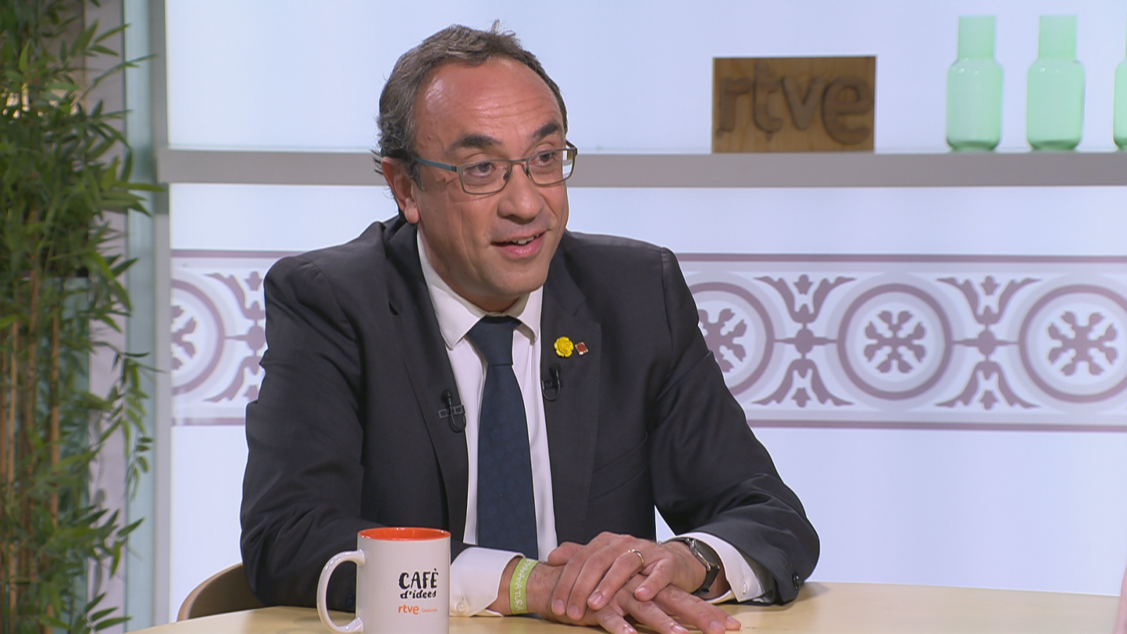 Cafè d'idees - Josep Rull: "No puc forçar ningú a presentar candidatura"