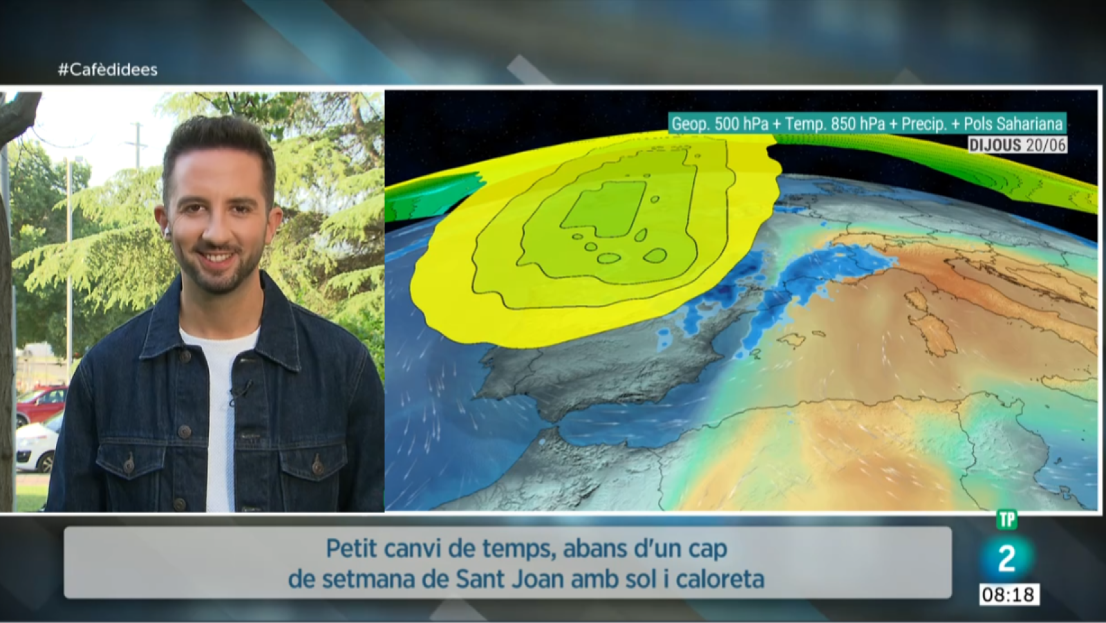 El Temps -  Dimarts estiuenc amb sol i més calor, però amb canvis a la vista | Veure