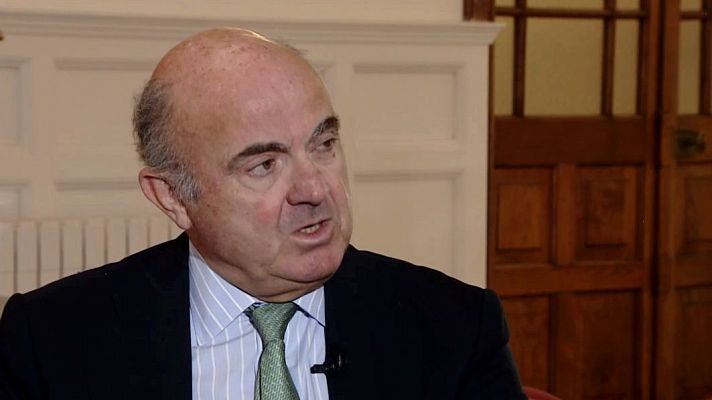 De Guindos apunta a septiembre y diciembre como las reuniones clave del BCE para bajar los tipos de interés