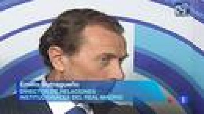 Telediario 1 - Butragueño: "Tenemos que pensar en nosotros mismos. Queda mucho"