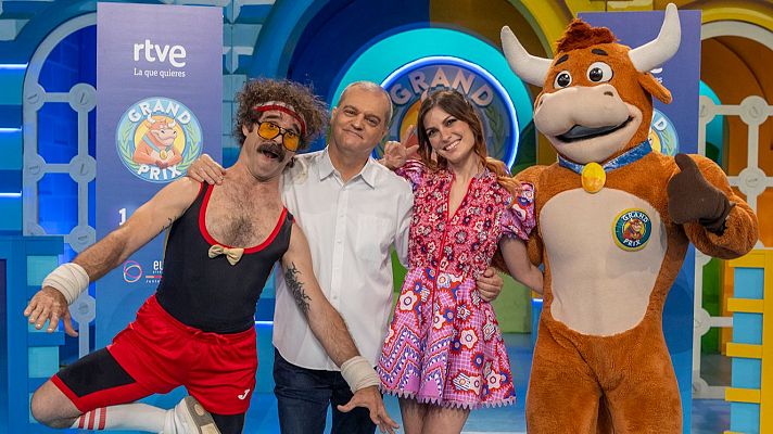 Grand Prix - 'El Grand Prix del Verano' vuelve a La 1 con Ramón García, el doble de juegos y la misma diversión