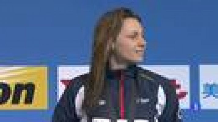 Telediario 1 - Melani Costa, bronce en 200m libres