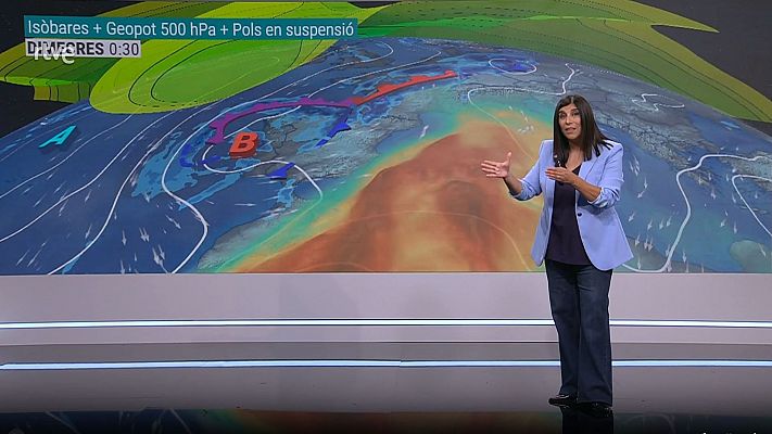 Dimarts d'estiu però pendents d'una altra DANA