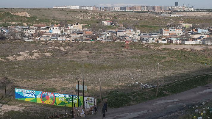 La Cañada Real se convierte en plató de cine de la película de Guillermo García, 'Ciudad sin sueño'