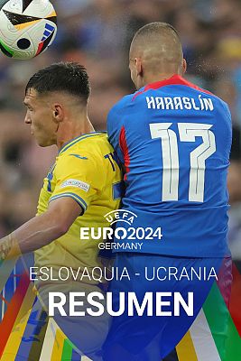 Eslovaquia - Ucrania: resumen | Grupo E - Eurocopa 2024