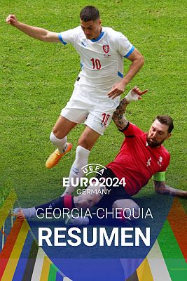 Eurocopa - Georgia - Chequia: resumen | Grupo F - Eurocopa 2024