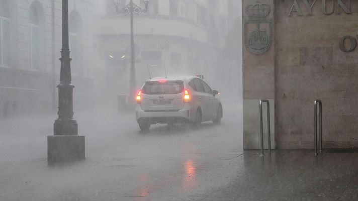 Tiempo inestable con precipitaciones y posibilidad de tormentas