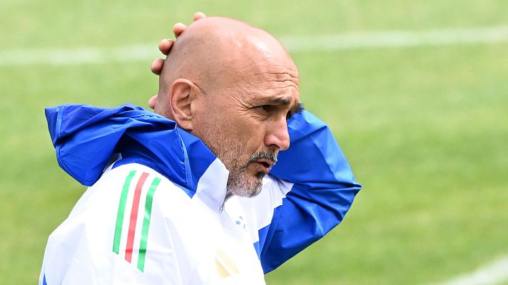 Telediario Matinal - Luciano Spalletti ensaya cambios en Italia para frenar a la selección española