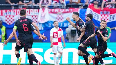 Gjasula desata la locura en Albania con el gol del empate ante Croacia