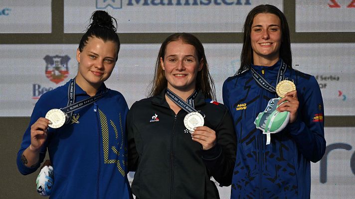 Ana Carvajal consigue el oro en el campeonato de Europa de salto en 10 metros