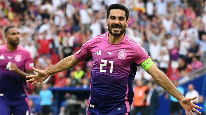 Eurocopa - Gündogan pone el 2-0 en el marcador frente a Hungría tras una gran jugada del conjunto alemán
