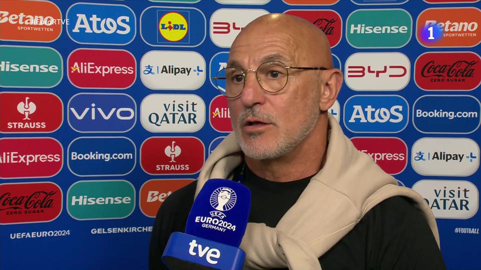 Luis de la Fuente, a RTVE: "La selección que más me ha gustado es España" - Eurocopa | Ver