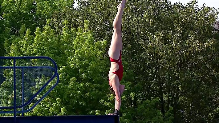 Saltos - Campeonato de Europa. Final 10m femenino