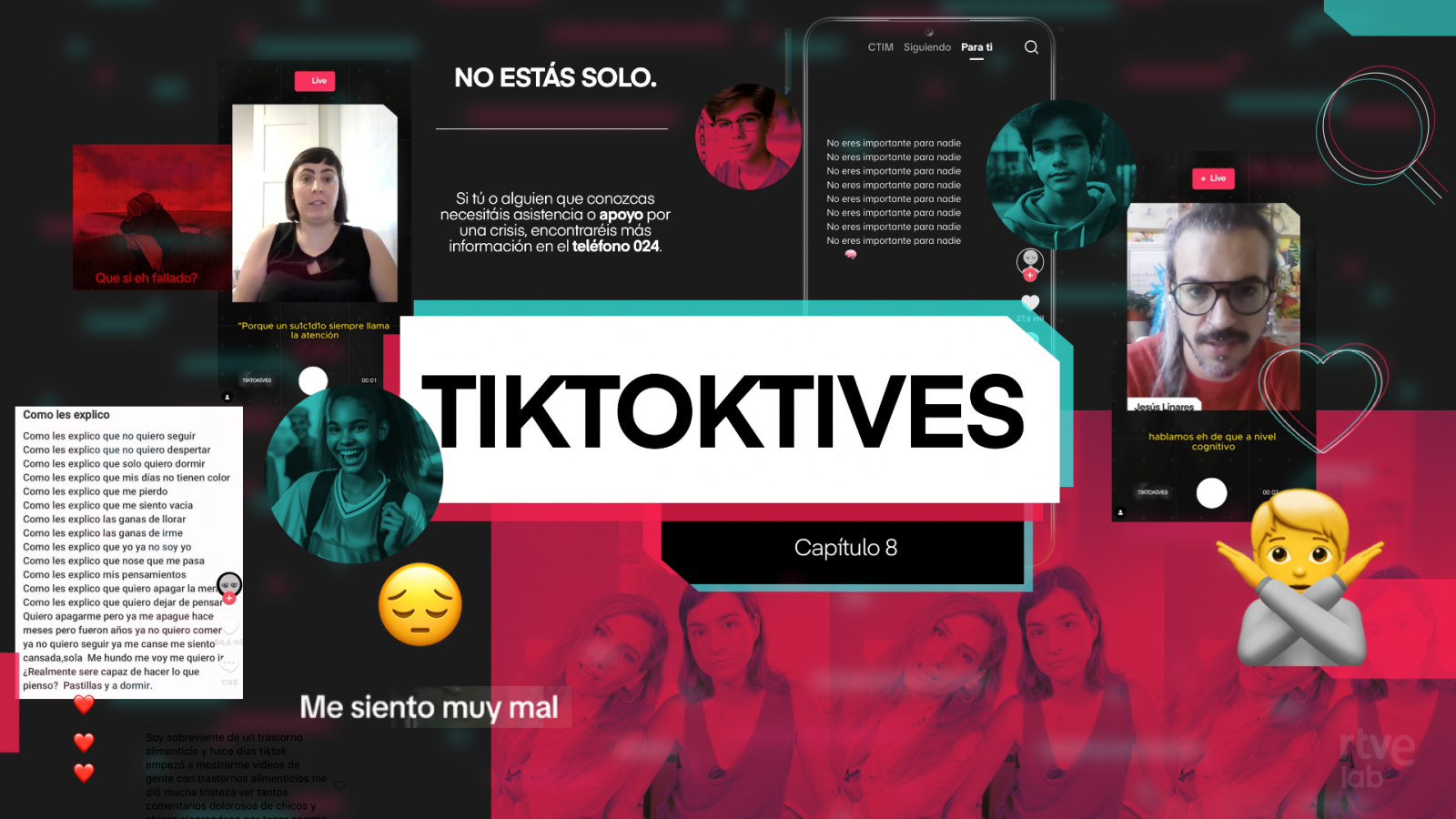 TikToktives: Una llamada de auxilio