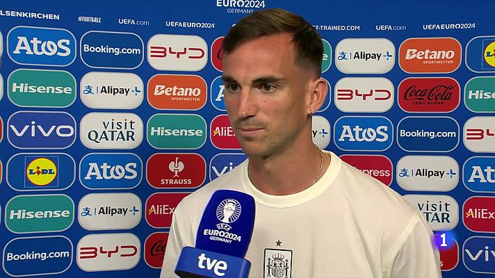 Telediario 1 - Fabián Ruiz: "Nos dejaremos todo por ganar la Eurocopa"