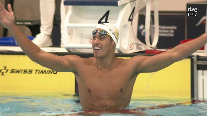 Récord de España de los 200m espalda para Hugo González de Oliveira