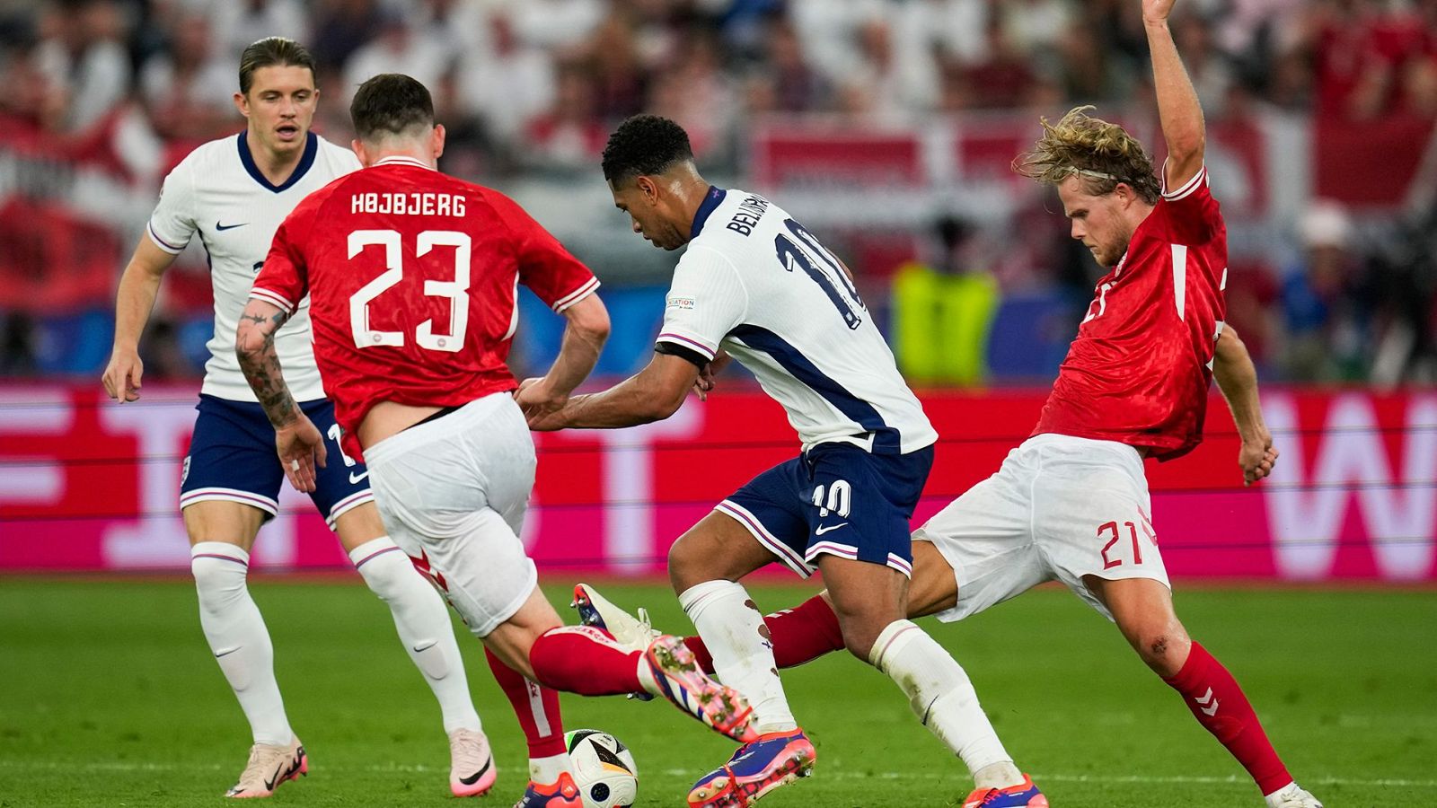 Eurocopa 2024 - Dinamarca - Inglaterra (Grupo C) - ver ahora