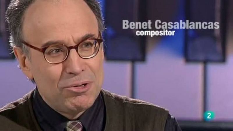 Programa de mano - Entrevista al compositor Benet Casablancas