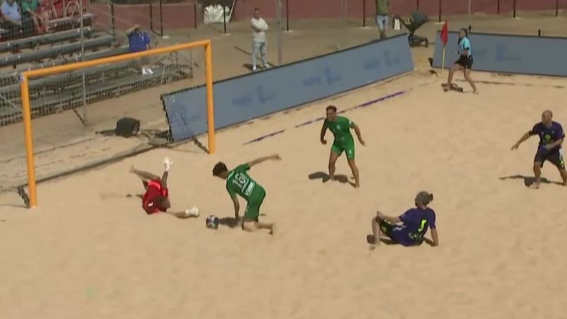 Fútbol Playa - Primera Nacional Masculina. 10ª jornada: CD Santamaría ...