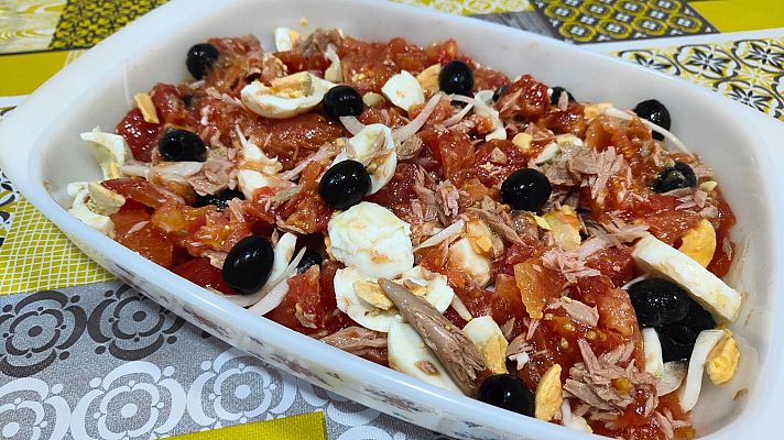 Receta de ensalada murciana