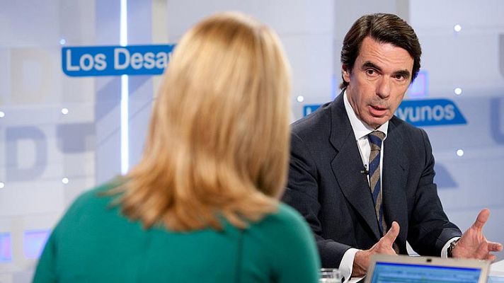 Los desayunos - Aznar en Los Desayunos de TVE