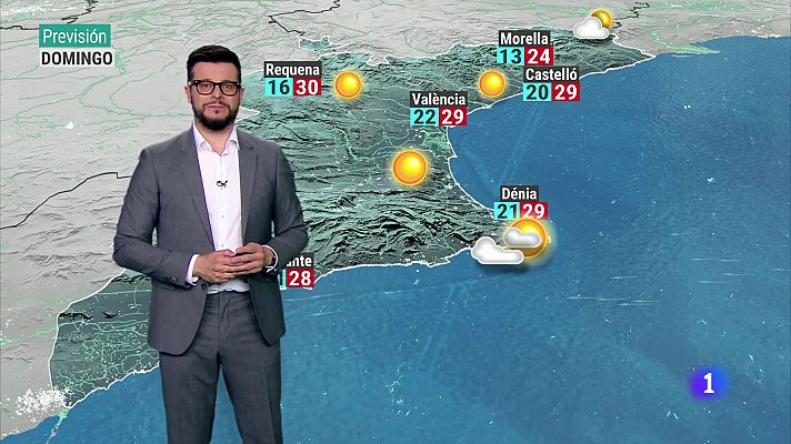 L'informatiu - Comunitat Valenciana - El tiempo en la Comunitat Valenciana - 21/06/2024