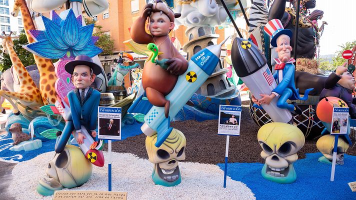 Telediario 1 - España ya está preparada para celebrar las hogueras de San Juan 2024