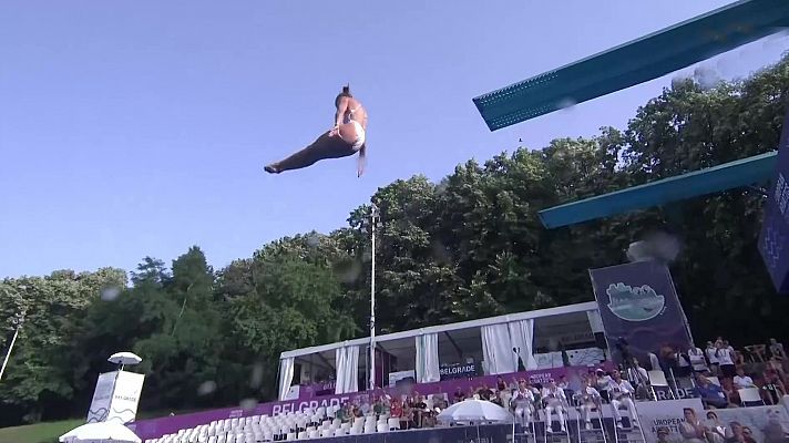 Saltos - Campeonato de Europa. Final 3m femenino