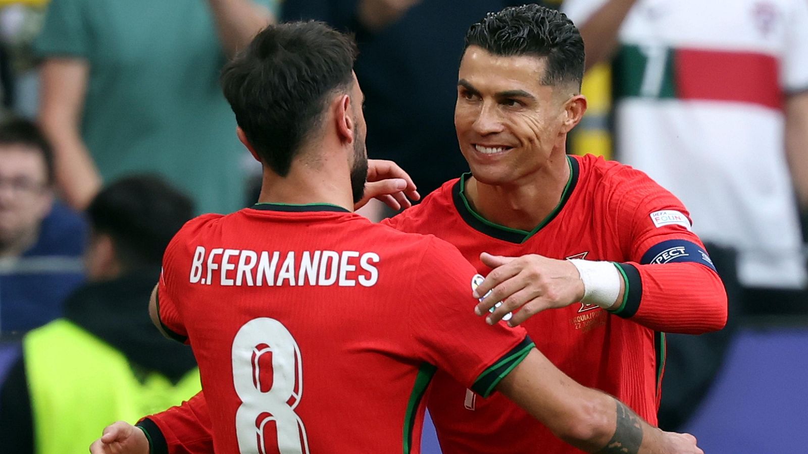 Cristiano Ronaldo regala el 0-3 a Bruno Fernandes tras un gran desmarque