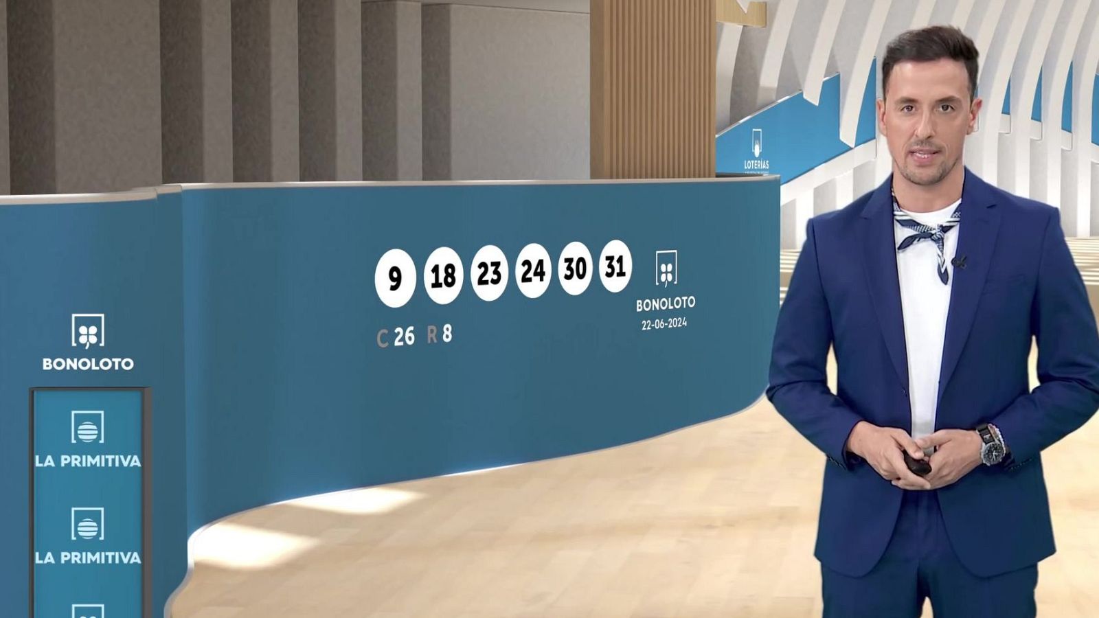 Sorteo de la Bonoloto y Primitiva del 22/06/2024 - ver ahora