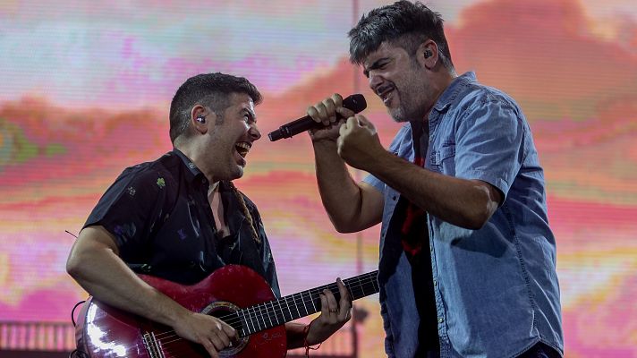 Estopa celebra su concierto más multitudinario en el Metropolitano de Madrid