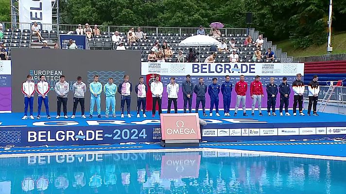 Saltos - Campeonato de Europa. Final 3m sincro masculino