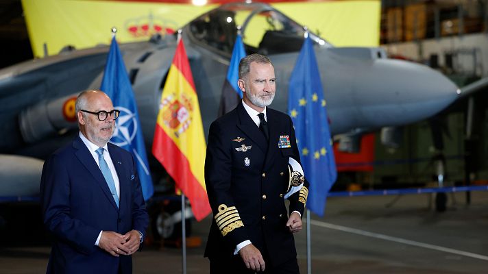 Fin de semana 24h - El rey inicia en Estonia su gira por los países bálticos